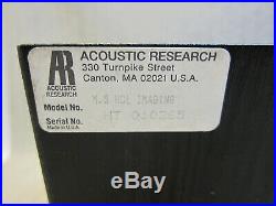 Pair Acoustic Research AR M. 5 HOL Imaging Speakers Made in USA