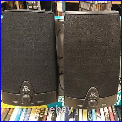 Pair Acoustic Research AW-871 Stereo Speakers ONLY, no transmitter, not tested