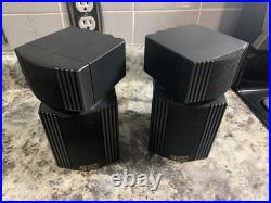 Pair Audio Research Very Rare Swivel Satallite Speakers Tested, Work Great