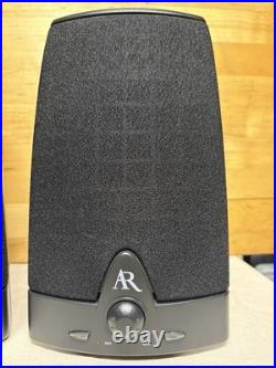 Pair Of AR Acoustic Research- Wireless 2-Way Speaker AW871-No Cords- Powers On