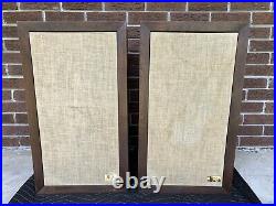 Pair Of Acoustic Research AR3a Speakers As-Is ar-3a Audiophile 1974