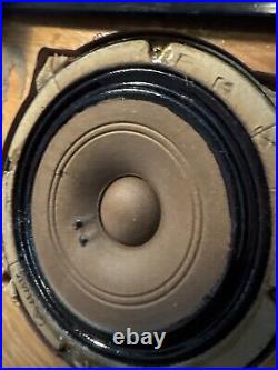 Pair Of Acoustic Research AR-1 Speakers Sold As Is