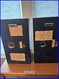 Pair Of Acoustic Research AR-1 Speakers Sold As Is