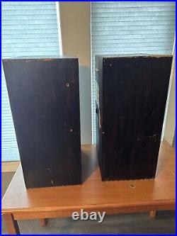 Pair Of Acoustic Research AR-1 Speakers Sold As Is