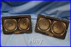 Pair Of Acoustic Research AR-2A Midranges In Mount
