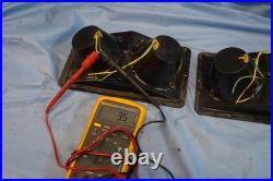 Pair Of Acoustic Research AR-2A Midranges In Mount