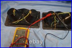 Pair Of Acoustic Research AR-2A Midranges In Mount