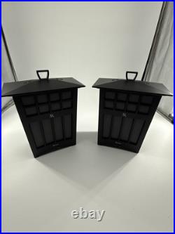 Pair Of Acoustic Research AWSBT 10 Outdoor Wireless Speakers- One Needs Battery