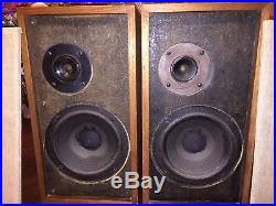Pair Of Vintage ACOUSTIC RESEARCH AR-4X Speakers