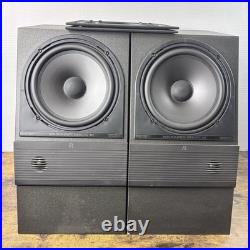 Pair Of Vintage Acoustic Research M2 Holographic Imaging Audiophile Speakers