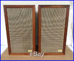 Pair Of Vintage Ar3a Speakers Very Early Consecutive Low Serial Numbers Working