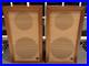 Pair Rare Acoustic Research AR1 AR-1 Speakers Cabinets w Altec 755A Loudspeakers