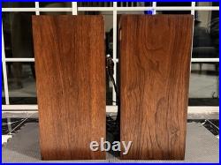 Pair Rare Acoustic Research AR1 AR-1 Speakers Cabinets w Altec 755A Loudspeakers
