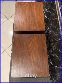 Pair Rare Acoustic Research AR1 AR-1 Speakers Cabinets w Altec 755A Loudspeakers