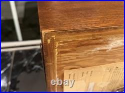 Pair Rare Acoustic Research AR1 AR-1 Speakers Cabinets w Altec 755A Loudspeakers