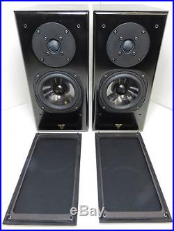 Pair Vienna Acoustics Haydn Bookshelf Stereo 2-Way Stereo Speakers Works Black