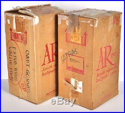 Pair Vintage AR4x Speakers Acoustic Research Loudspeakers with Original Boxes