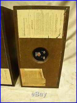 Pair Vintage AR-4X AR Acoustic Research Bookshelf Speakers (A80)