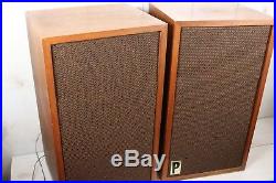 Pair Vintage Acoustic Research AR 2ax Speakers Good Sound 1970's Mid Century
