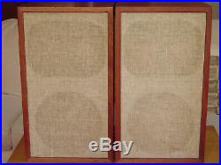 Pair Vintage Early Acoustic Research Ar-2ax 3-way Audiophile Speakers