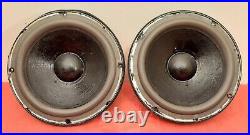 Pair of 8'' Woofers LF Drivers WithNew Foam for ALLISON TWO Loudspeakers-XLNT