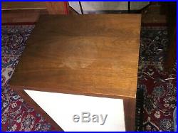 Pair of AR-3a Speakers in Oiled Walnut Veneer Cabinets Really Nice Condition a