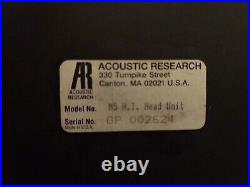 Pair of AR Acoustic Research M5 Holographic Imaging Speaker Head Unit