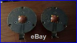 Pair of Acoustic Research AR2a AR2ax dome tweeters. In good condition