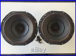 Pair of Acoustic Research AR3 AR-3 ALNICO woofers / bass drivers Pair of Acoustic Research AR3 AR-3 ALNICO woofers / bass drivers