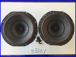 Pair of Acoustic Research AR3 AR-3 ALNICO woofers / bass drivers