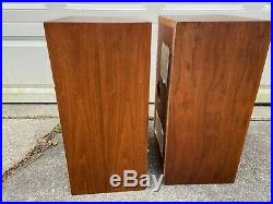 Pair of Acoustic Research AR3 Empty Speaker Cabinets with Crossovers WILL SHIP