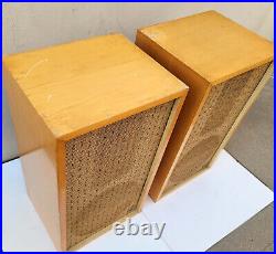 Pair of Acoustic Research AR-2 Vintage HiFi Floor Speakers AR2 AR 2