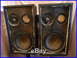Pair of Acoustic Research AR-2ax Acoustic Suspension Loudspeakers-Sound Great
