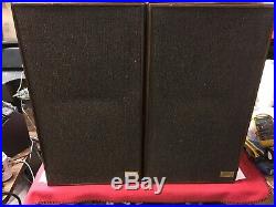 Pair of Acoustic Research AR 3A Bookshelf Speakers