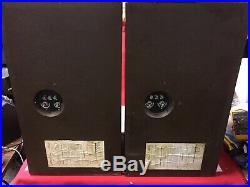 Pair of Acoustic Research AR 3A Bookshelf Speakers