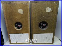 Pair of Acoustic Research AR-4X Walnut Bookshelf Speakers