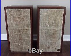 Pair of Acoustic Research AR-4 Loudspeaker Vintage Audio Speakers