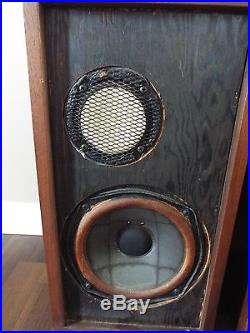 Pair of Acoustic Research AR-4 Loudspeaker Vintage Audio Speakers