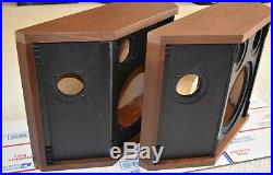 Pair of Acoustic Research AR-MST Speaker Cabinets withOriginal Box- NEW OLD STOCK