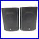 Pair of Acoustic Research AR Wall Mountable 2way Speakers Black Tested