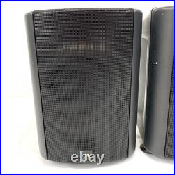 Pair of Acoustic Research AR Wall Mountable 2way Speakers Black Tested