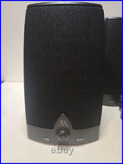Pair of Acoustic Research AW871 Wireless Speakers with Transmitter