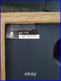 Pair of Acoustic Research SRT 170 Speakers Tested & Working AR Studio Recording