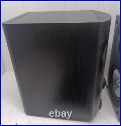 Pair of Acoustic Research VP series Loud speakers ARVP25 with mounts black