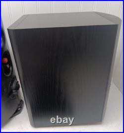 Pair of Acoustic Research VP series Loud speakers ARVP25 with mounts black