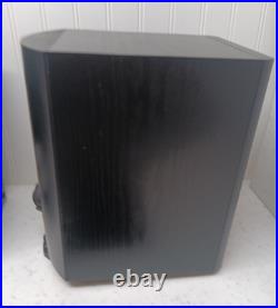 Pair of Acoustic Research VP series Loud speakers ARVP25 with mounts black