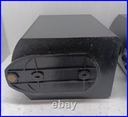 Pair of Acoustic Research VP series Loud speakers ARVP25 with mounts black