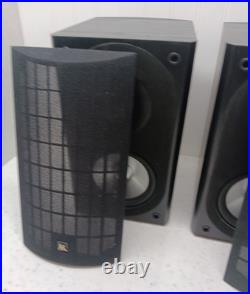 Pair of Acoustic Research VP series Loud speakers ARVP25 with mounts black