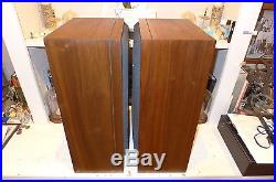 Pair of Rare Vintage Acoustic Research AR-15 speakers New Foam