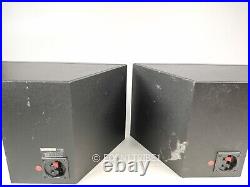 Pair of Teledyne AR Acoustic Research Powered Speakers TESTED No Cords